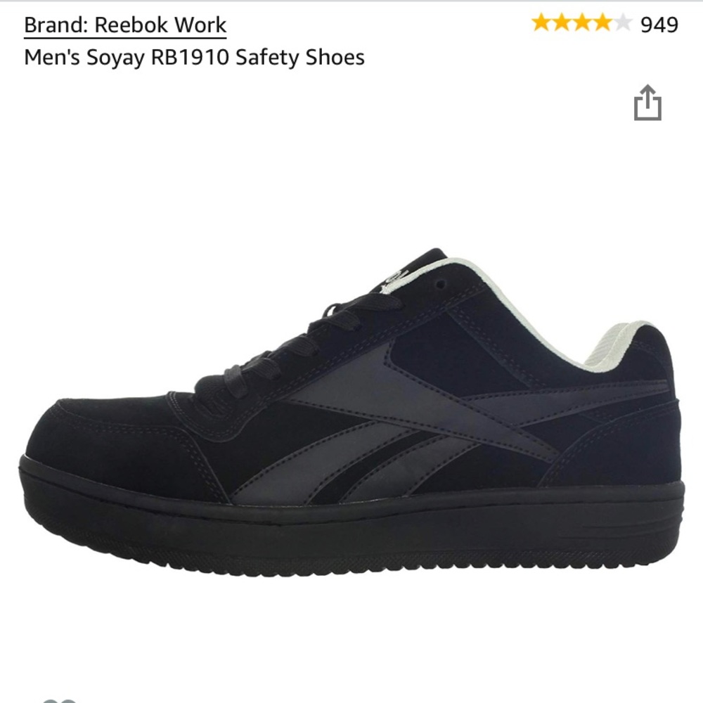 Men’s steel toed work shoes